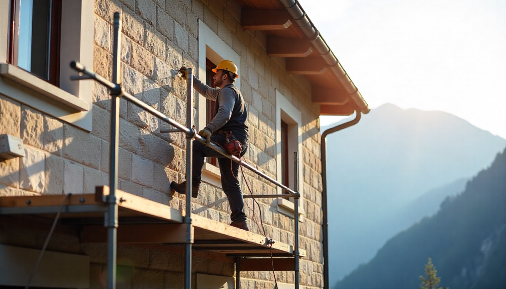 Fassadenreinigung in Vorarlberg
